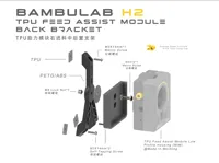 IIITK-TPU Feed Assist Module Mid Rear Bracket