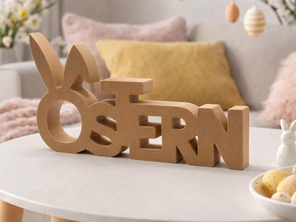 Ostern-Schriftzug-Dekor