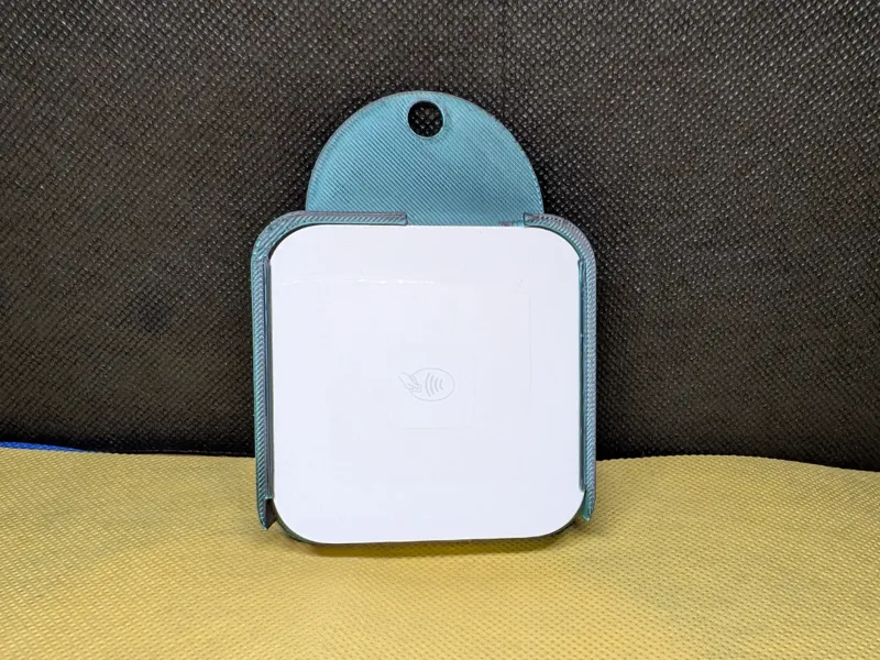 Square tile circle top