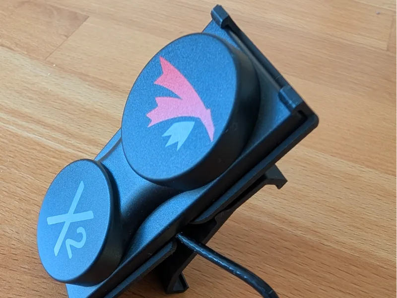 TrueRC X2-Air 5.2 MK2 Mount for HDZero Goggle 2