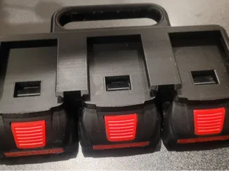 Bosch 18v battery carrier/ protector for 6