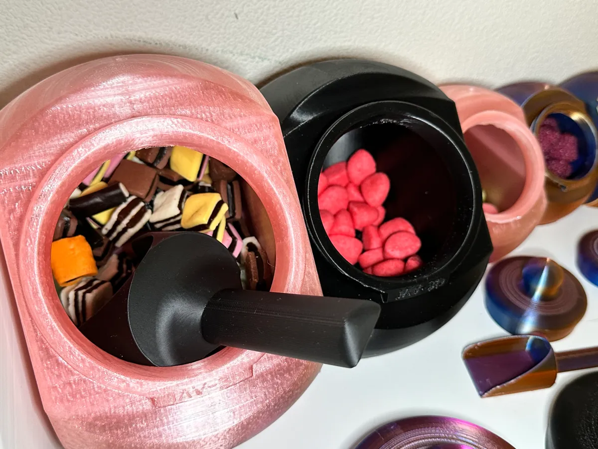 Bocal à bonbons pour bar à bonbons