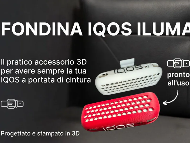 Iqos Iluma Belt Supporto Cintura Fondina Holster