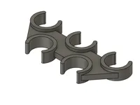 Buisklem- Pipe clamp C-to-c 38mm