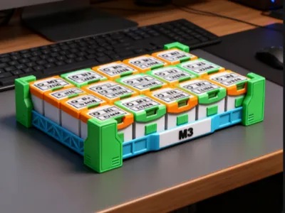 Independent Flip-Lid Storage Box