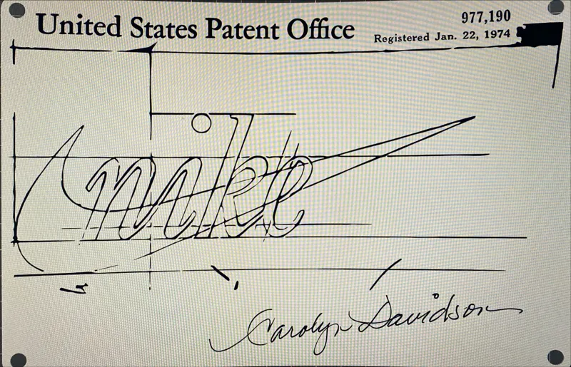 Nike Logo Patent ART 