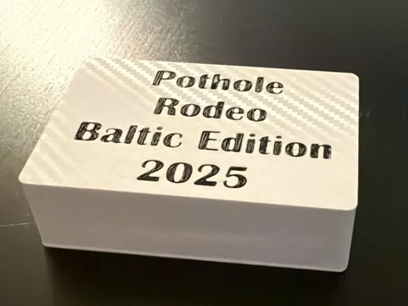 Quartettkarten Box fürs Potholerodeo 2025