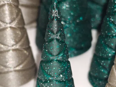 Christmas tree with ornaments