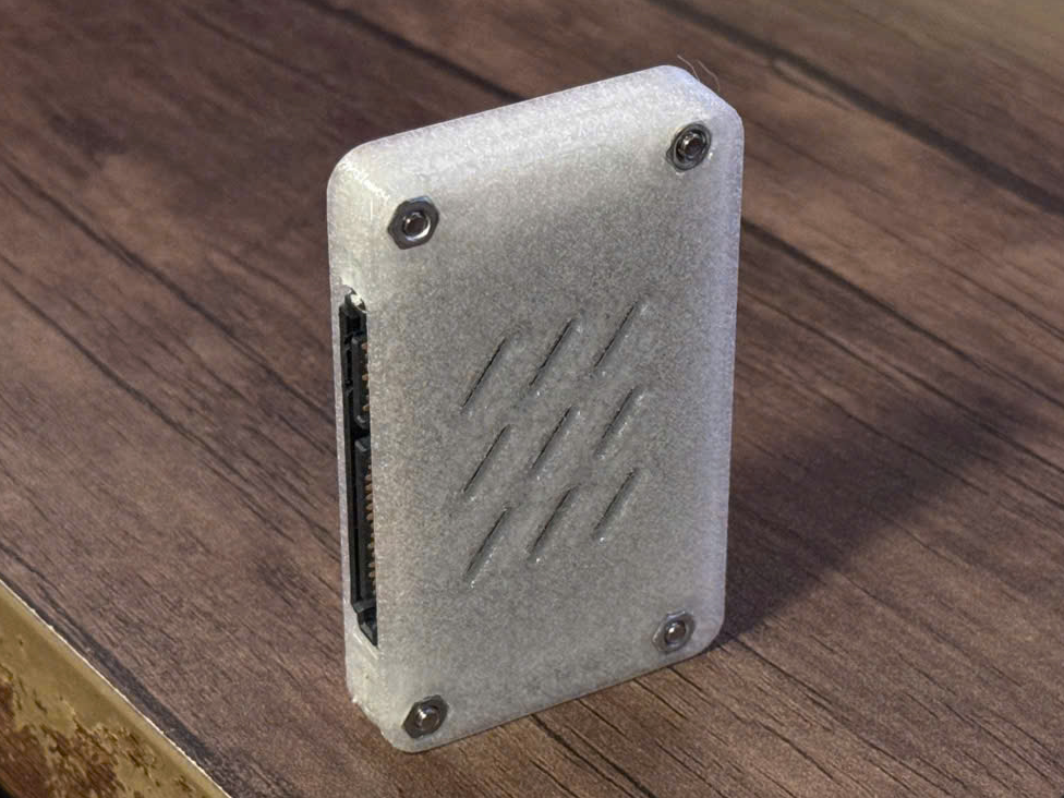 WD SATA SSD mini case