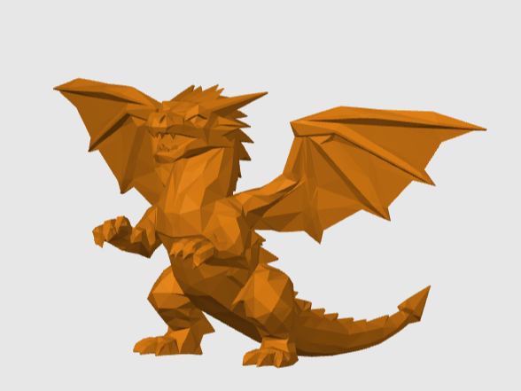Charizard Pokémon  Baixo Poli
