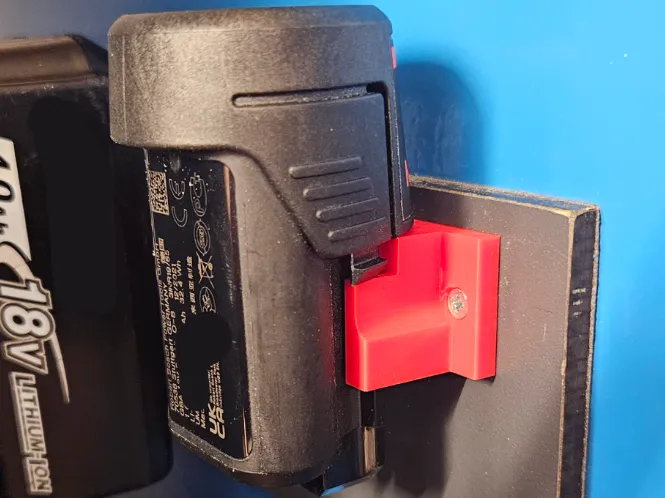 Halter für Bosch 12v Akku ,einfach ,schnell