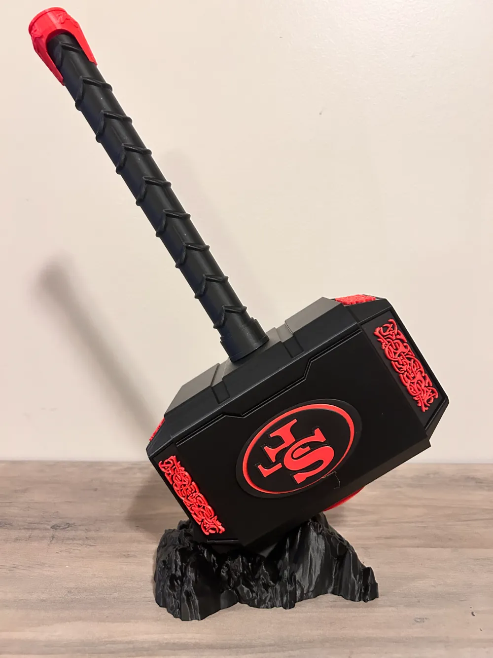 49ers LOGO for Eclipse Series Mjolnir by K3DPrint MakerWorld: Download ...