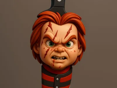 Chucky knife free model