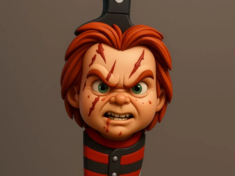 Chucky knife free model
