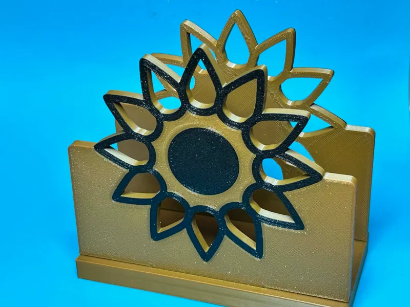 Flower napkin stand 