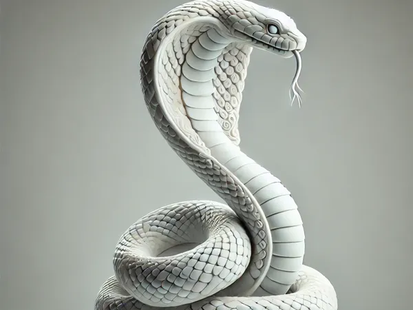 Statue de serpent