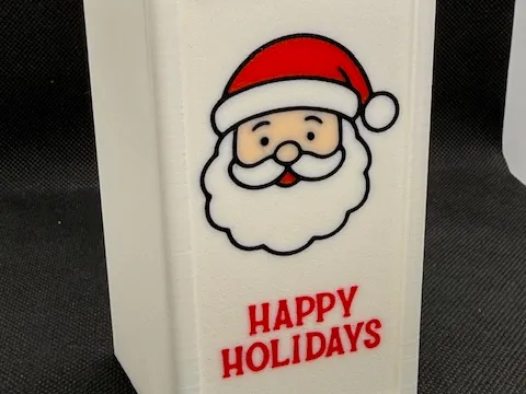 Bath & Body Works Face Plate - Santa