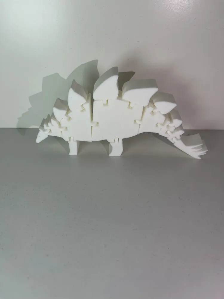 Flexi Stegosaurus - Free 3D Print Model - MakerWorld