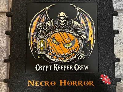 Necromonic Horror Team inlay for Blood Bowl box