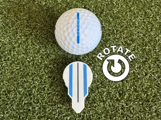 Alignment Golfball Marker