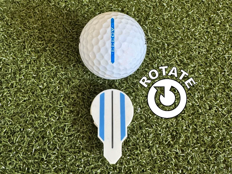 Alignment Golfball Marker