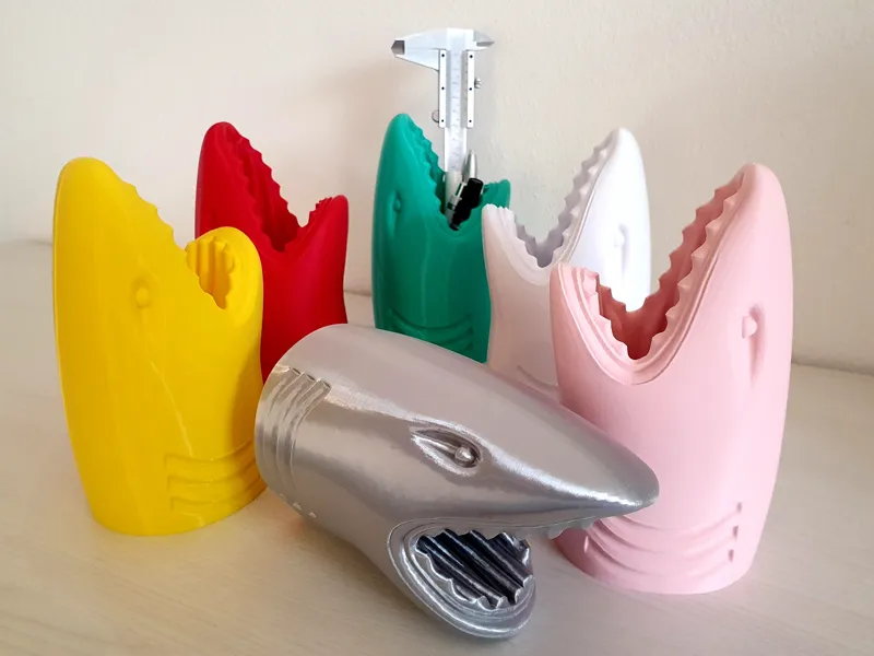 Shark pen holder - desk organizer