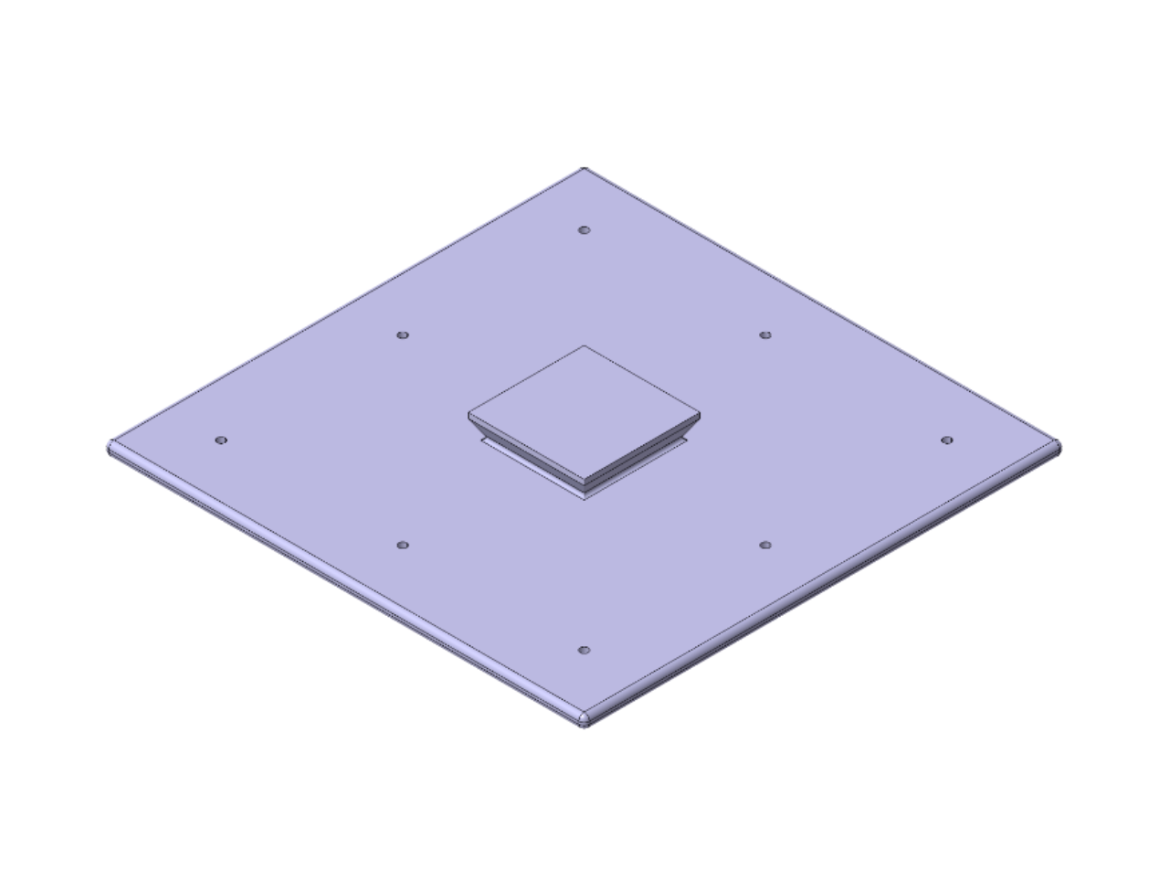 Square Vixen-style Project Plate