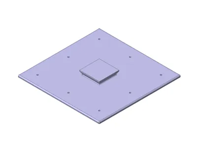 Square Vixen-style Project Plate