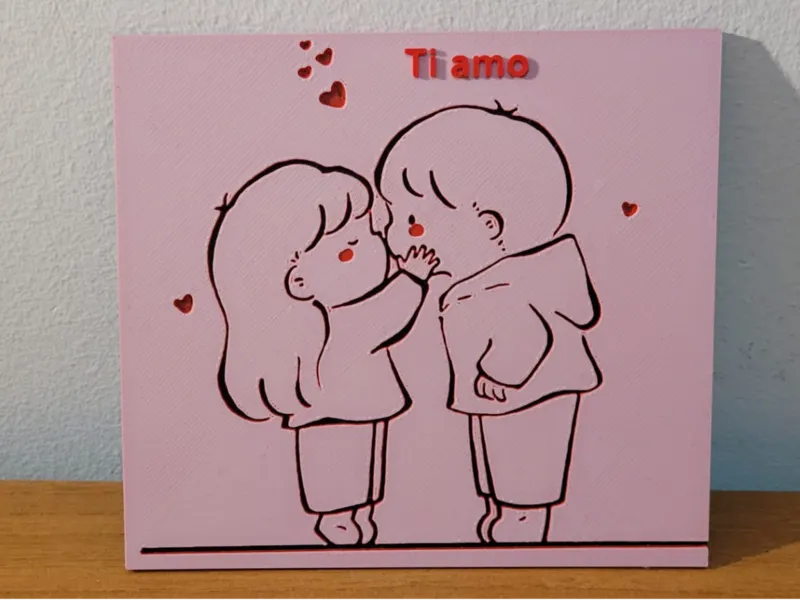 Sei la curva sul mio viso che chiamano sorriso