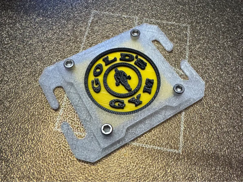 Gym Molle Morale Patch im Gold's Gym Stil