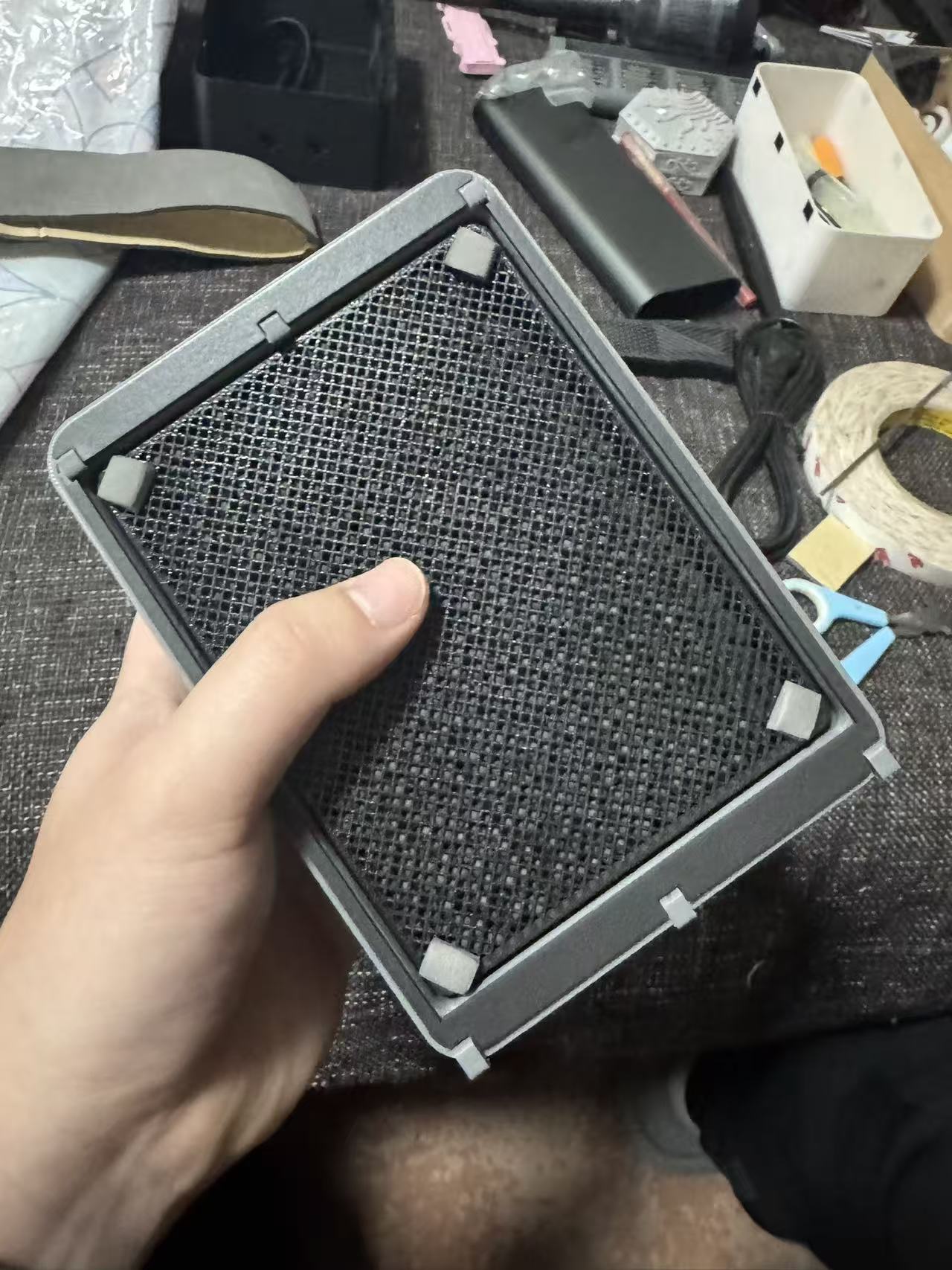 Miniatura 2 do modelo 3D P2S专用外排套件滤芯盒