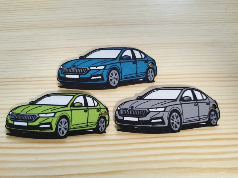 Skoda Octavia 4 keychain