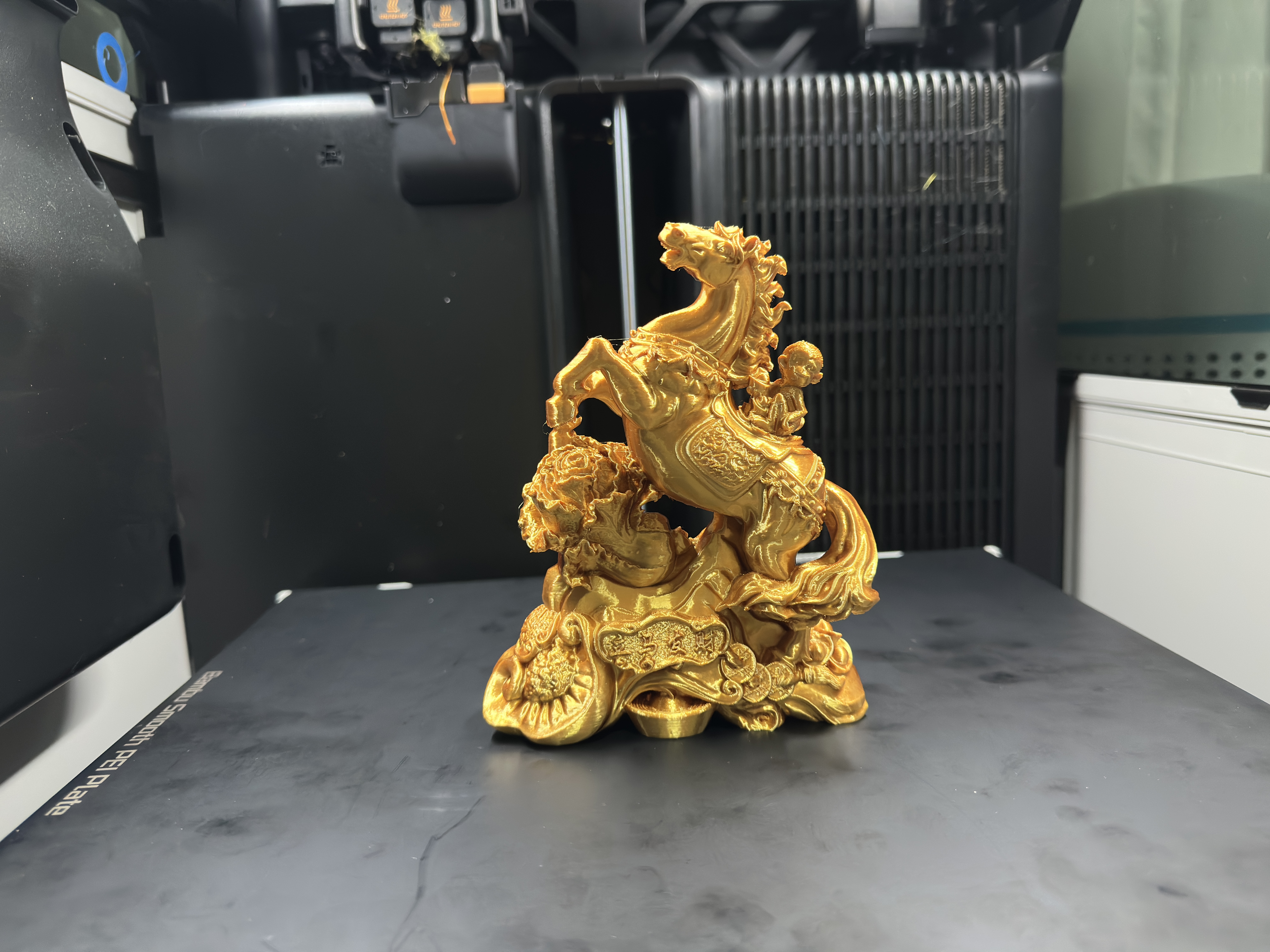 Miniatura 1 do modelo 3D 2026立马发财、马上封侯、马年、马上发财