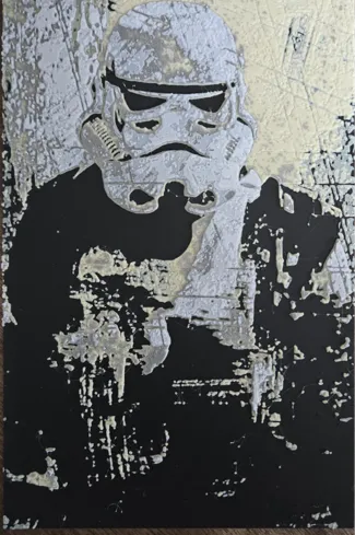 Stormtrooper Scratch Painting