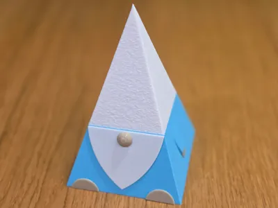 Geometric Gnome – 3D Decorative Box