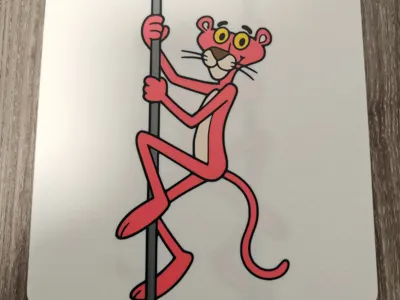 Pink Panther Pole Dance