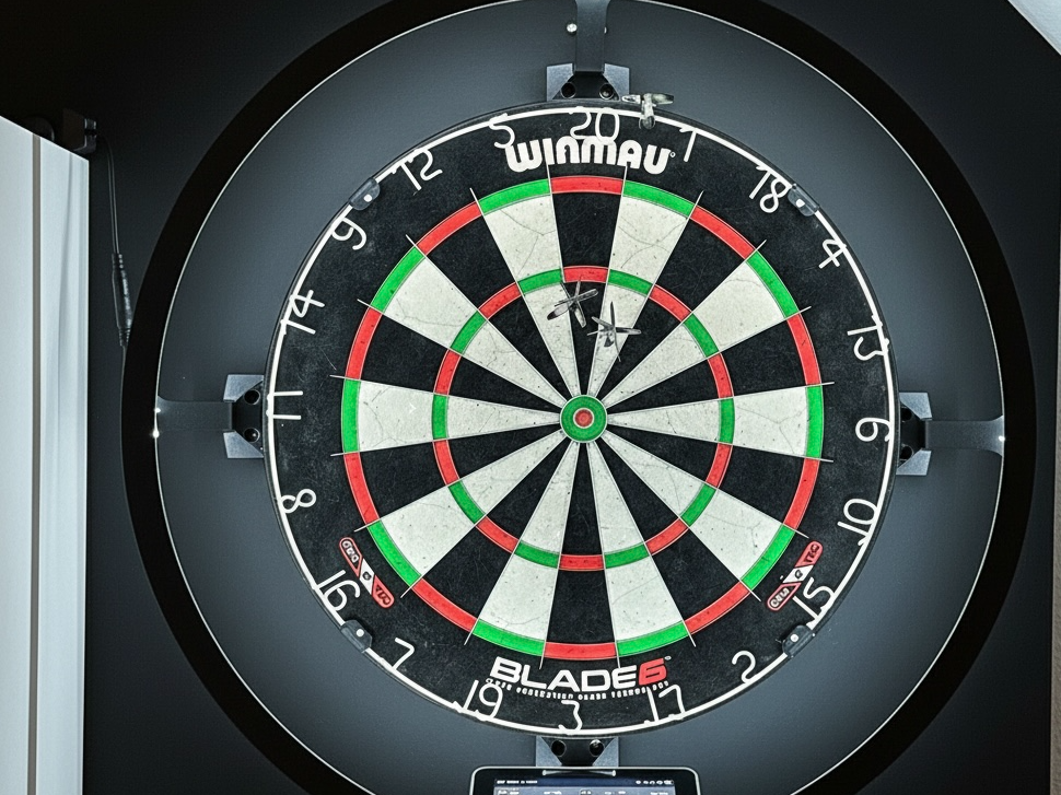 Dartboard Lighting Ring – Modular 8-Piece Design