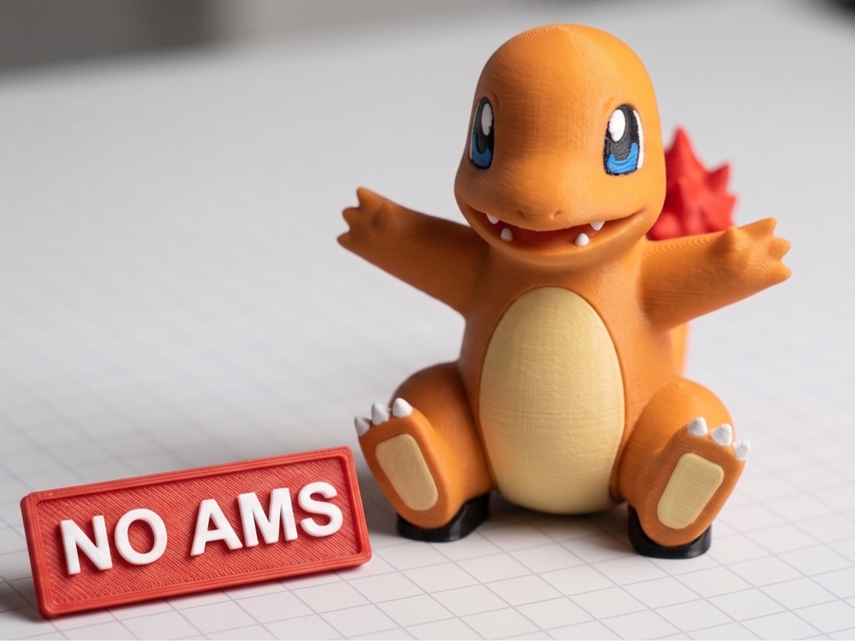 Glumanda Multipart Charmander No AMS
