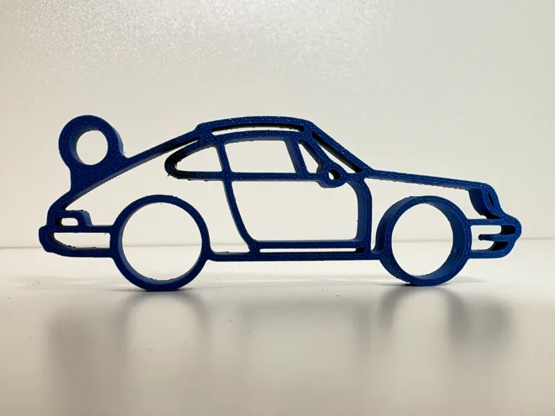 Porsche 911 Keychain