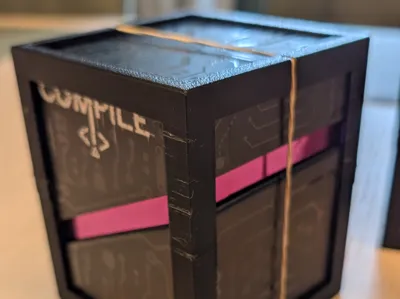 Compile board game box protector