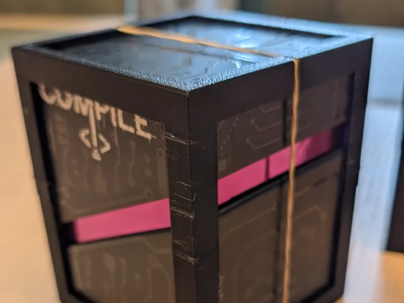 Compile board game box protector
