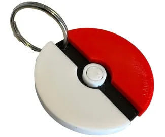 Pokemon Pokeball Keychain