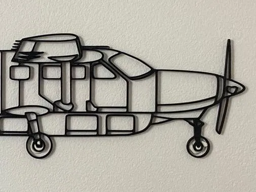 C208 Cessna Caravan wall art