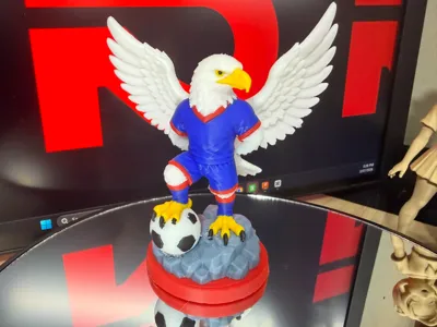 Team USA Eagle Football Mascot | World Cup Edition