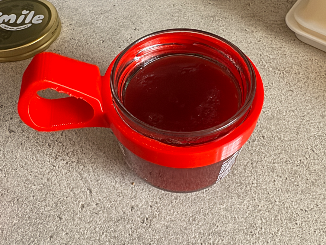 Griff für Marmeladen Gläser