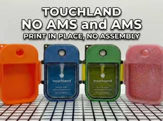 Touchland Case | PIP Latch & Keychain Loop