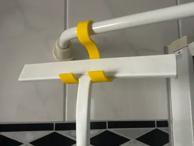 Squeegee hook / holder