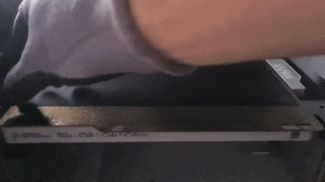 Bed Cleaner / First Layer Test | Easy removal