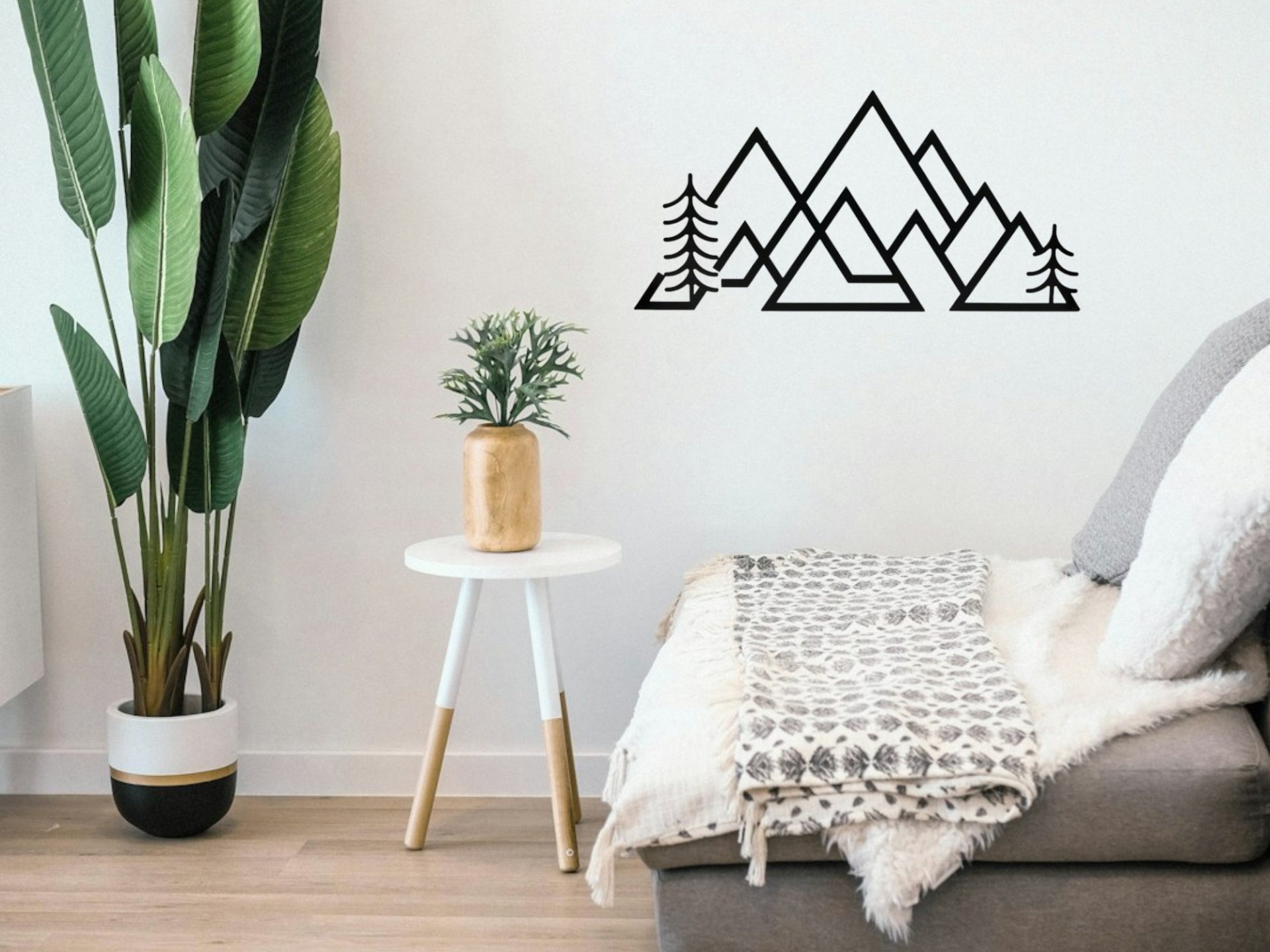 Berge Modern Wandbild