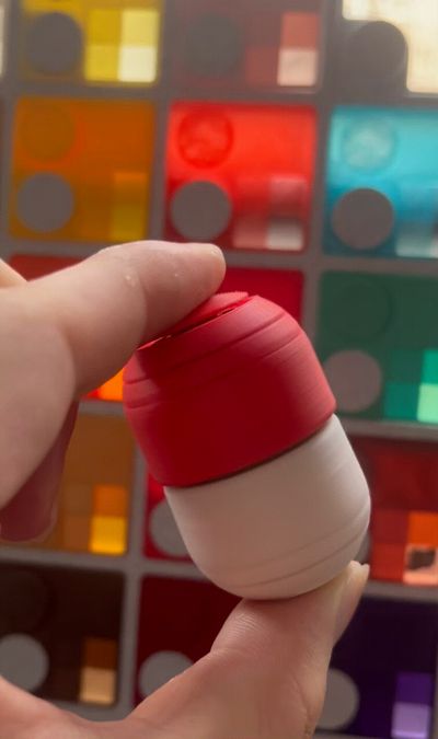 Capsule Pill Press Fidget Spinner